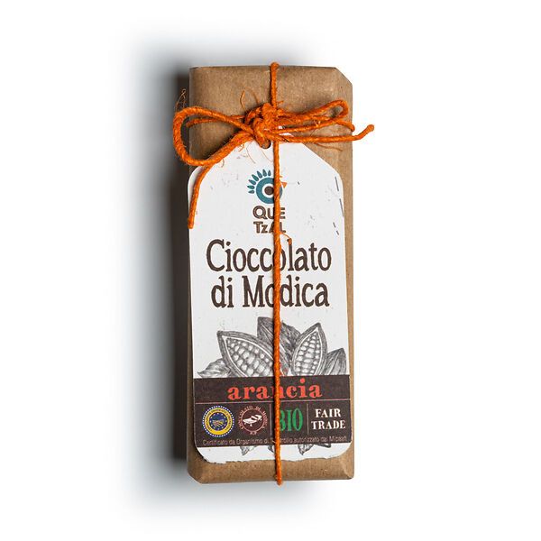 Cioccolato di Modica IGP all&amp;#039;arancia di Sicilia